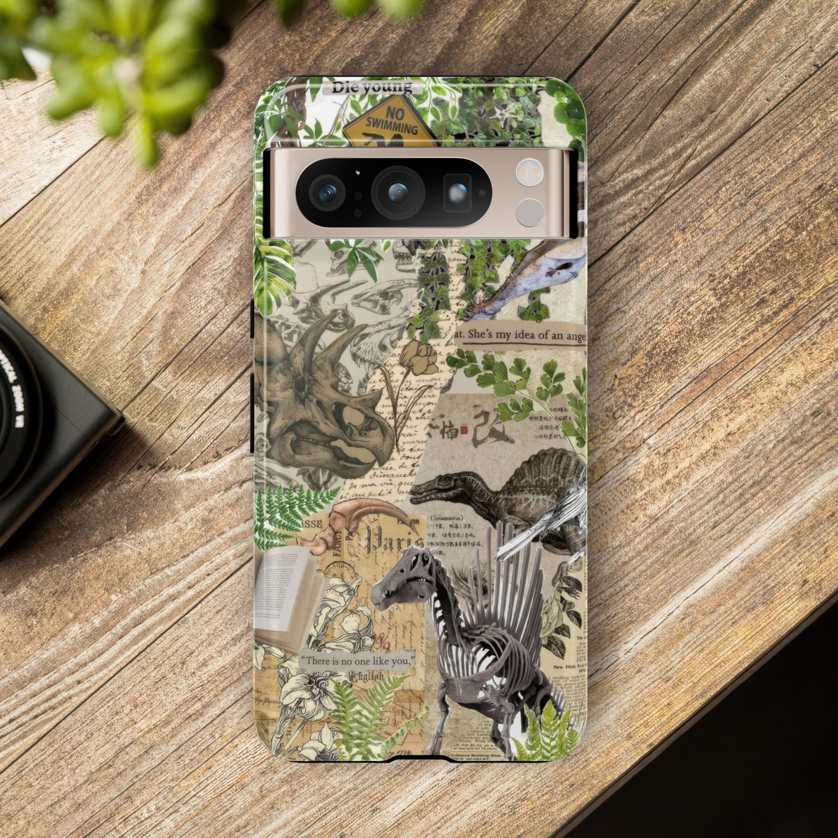 Aesthetic Dinosaur Case - Vintage Jurassic World Graphic Tough Phone Cases