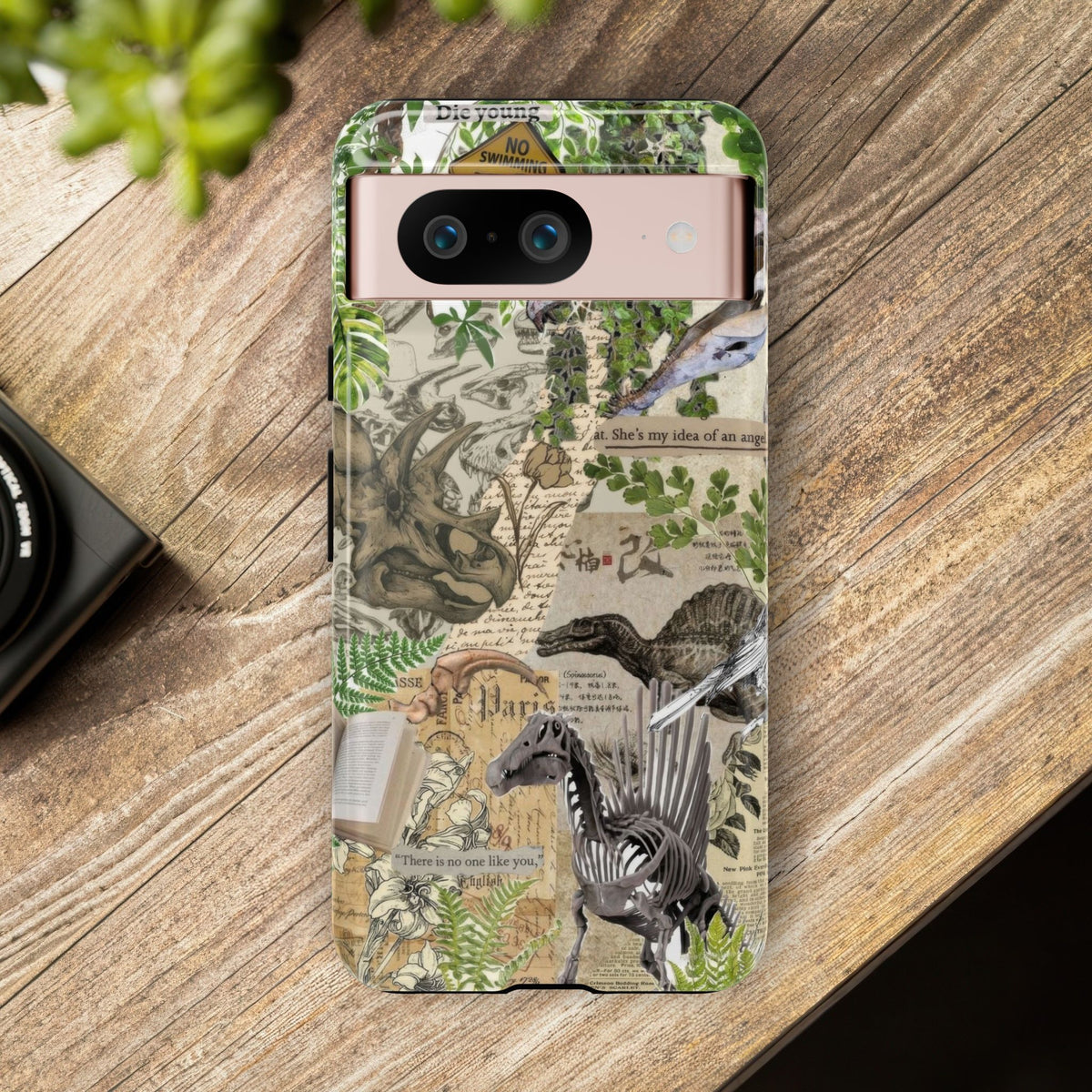 Aesthetic Dinosaur Case - Vintage Jurassic World Graphic Tough Phone Cases
