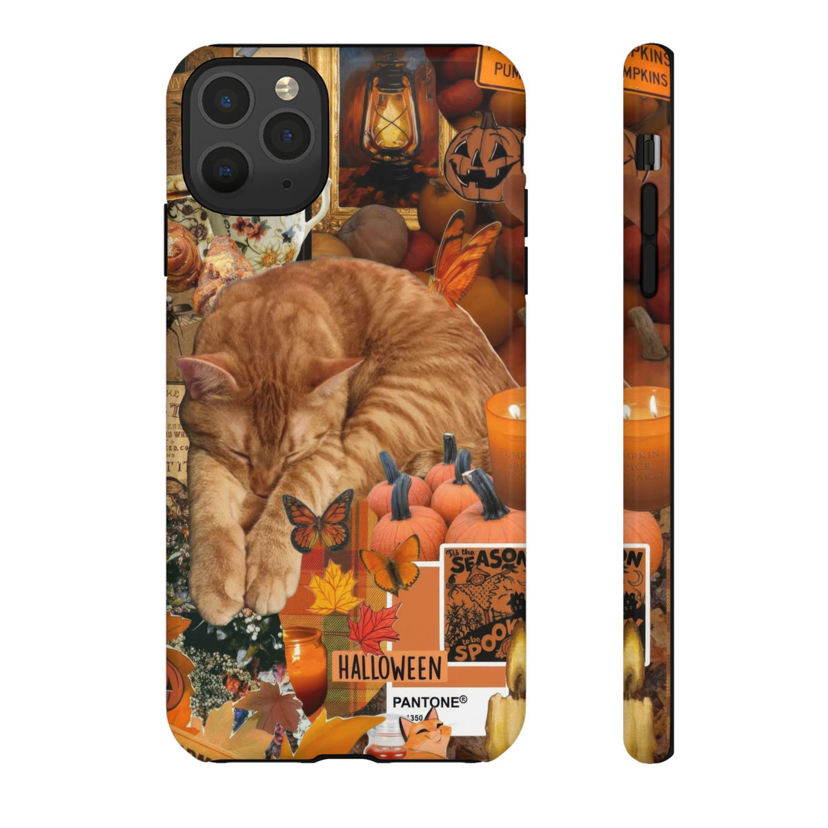 Aesthetic Cats Case - Vintage Kitty Graphic Tough Phone Cases