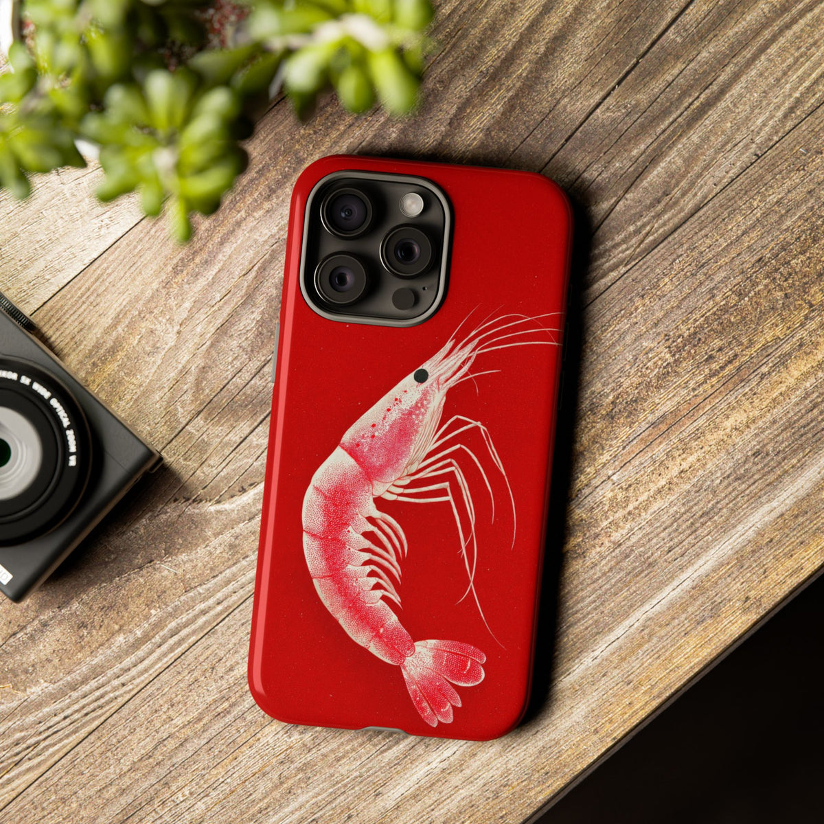 The Shrimp - Etching Style Series Graphic Tough Phone Cases