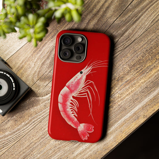The Shrimp - Etching Style Series Graphic Tough Phone Cases