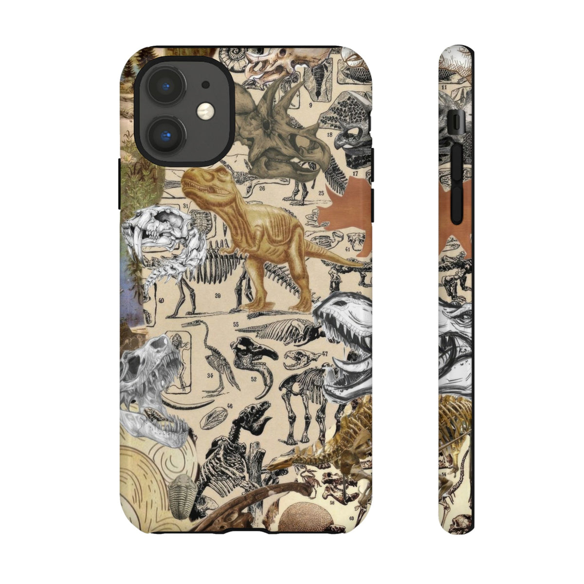 Aesthetic Dinosaur Case - Vintage Jurassic World Graphic Tough Phone Cases