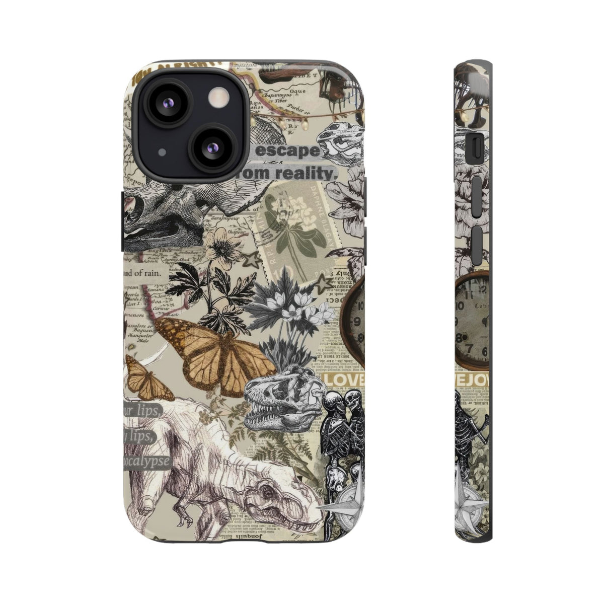 Aesthetic Dinosaur Case - Vintage Jurassic World Graphic Tough Phone Cases