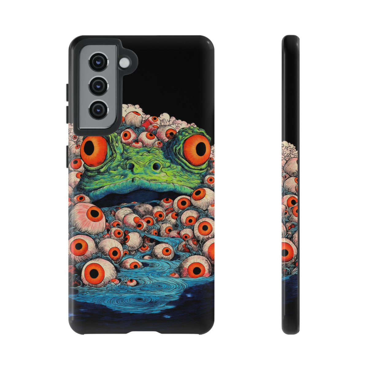 The Eyes Trippy Psychedelic Graphic Tough Phone Cases