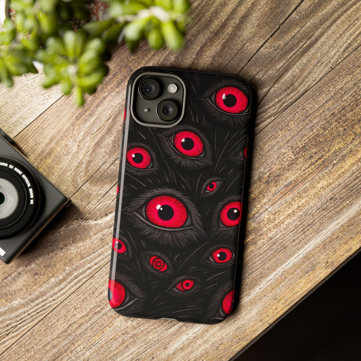The Eyes Trippy Psychedelic Graphic Tough Phone Cases