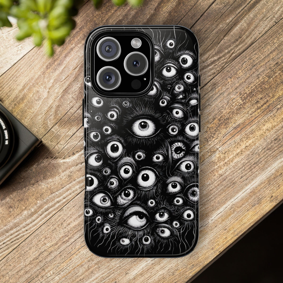 The Eyes Trippy Psychedelic Graphic Tough Phone Cases