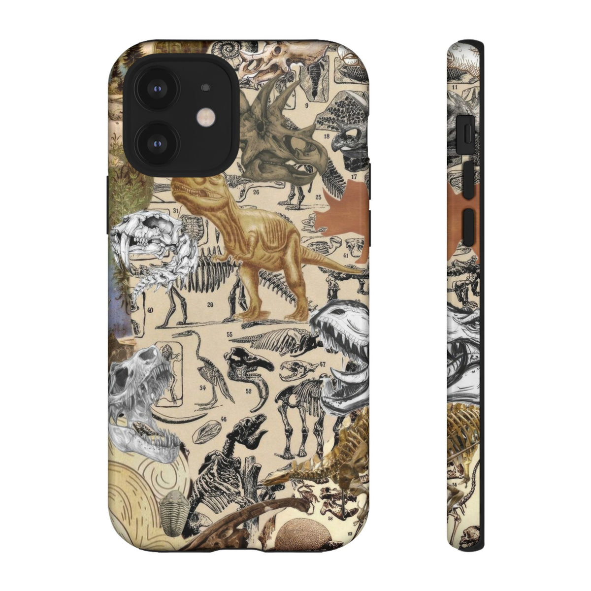 Aesthetic Dinosaur Case - Vintage Jurassic World Graphic Tough Phone Cases