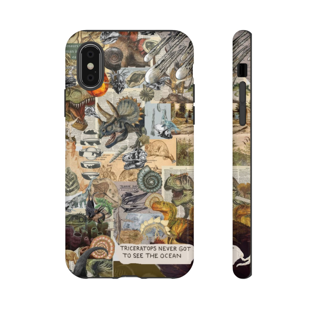 Aesthetic Dinosaur Case - Vintage Jurassic World Graphic Tough Phone Cases