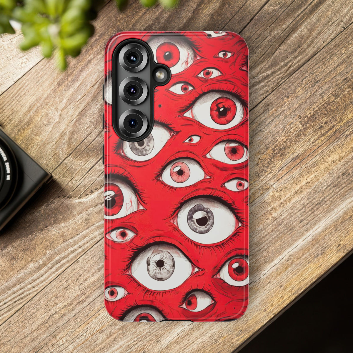 The Eyes Trippy Psychedelic Graphic Tough Phone Cases