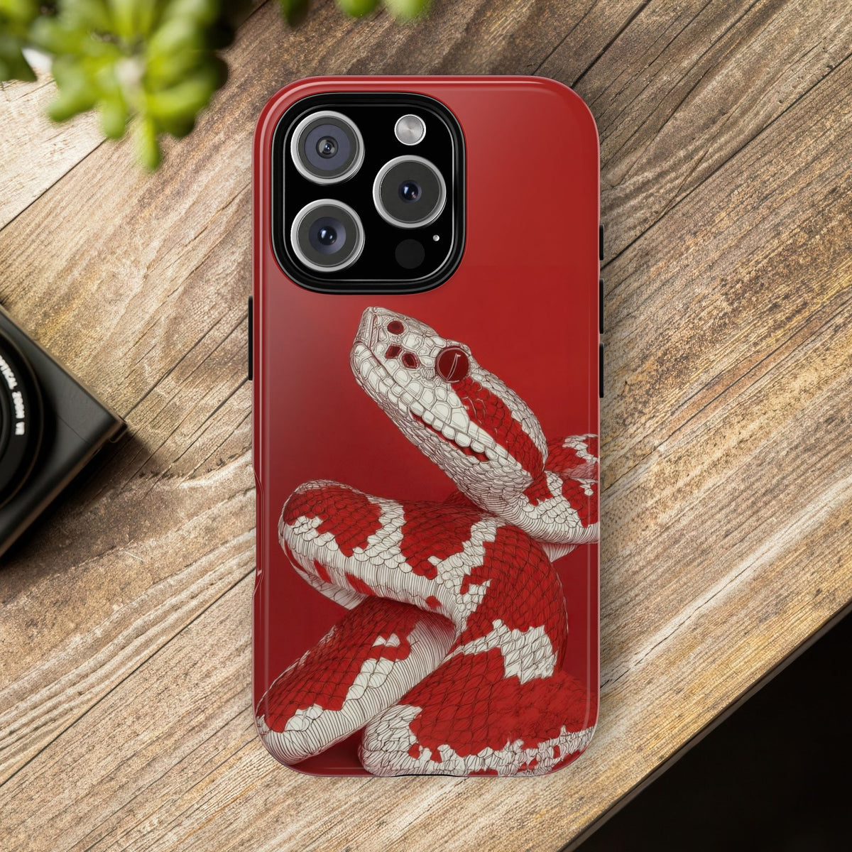 The Snake - Etching Style Series Graphic Tough Phone Cases