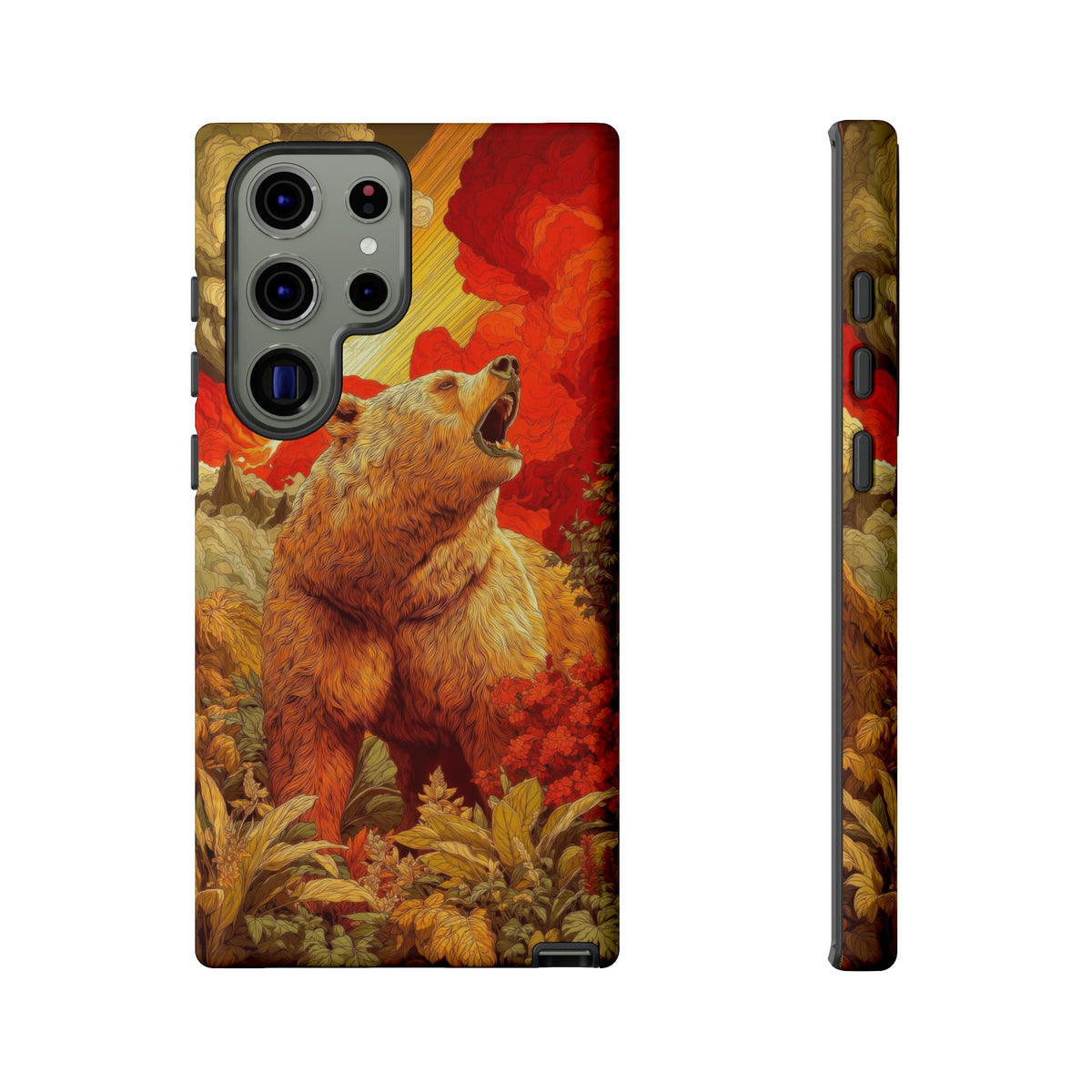 The Bear - Wild Life Series Graphic Tough Phone Cases