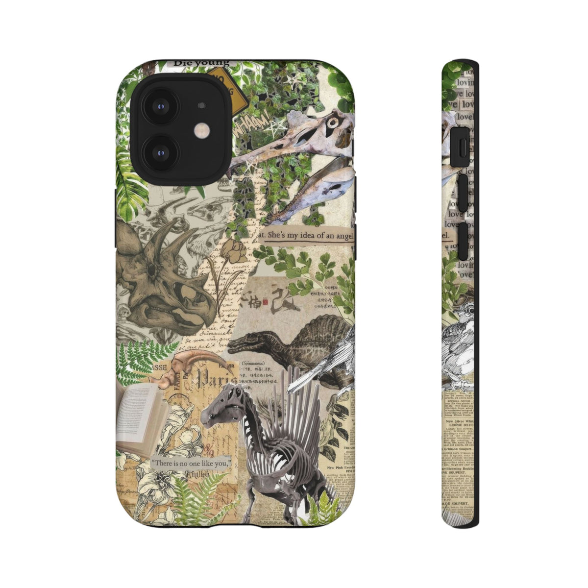 Aesthetic Dinosaur Case - Vintage Jurassic World Graphic Tough Phone Cases