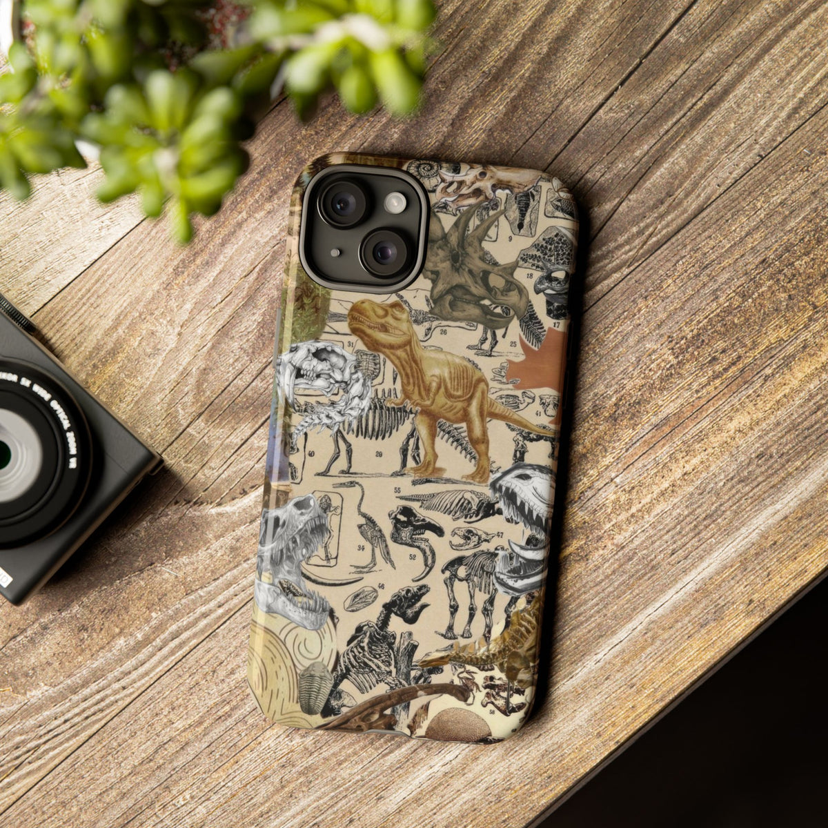 Aesthetic Dinosaur Case - Vintage Jurassic World Graphic Tough Phone Cases
