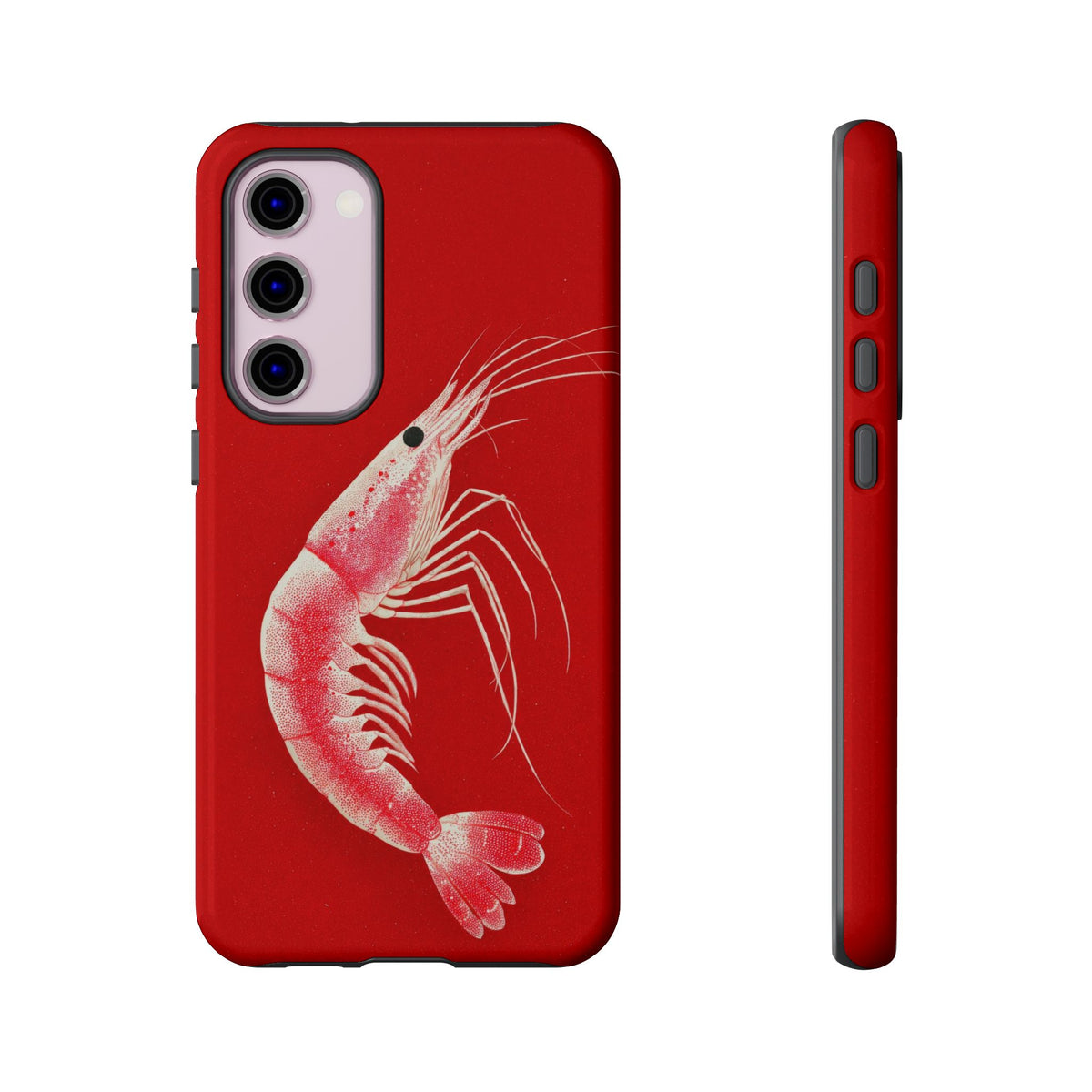 The Shrimp - Etching Style Series Graphic Tough Phone Cases