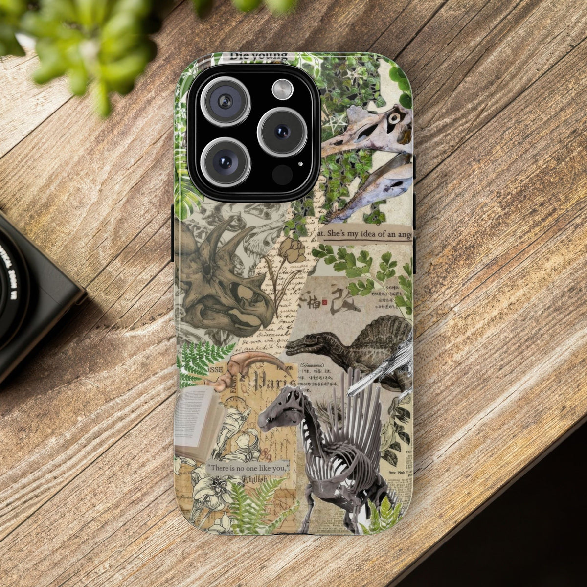 Aesthetic Dinosaur Case - Vintage Jurassic World Graphic Tough Phone Cases