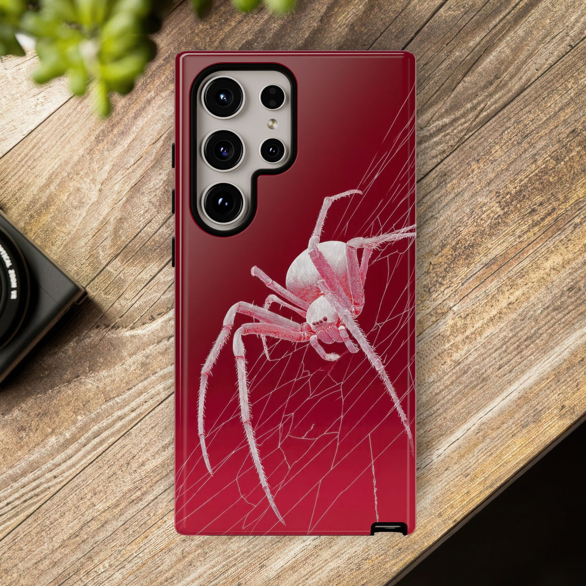 The Spider - Etching Style Series Graphic Tough Phone Cases