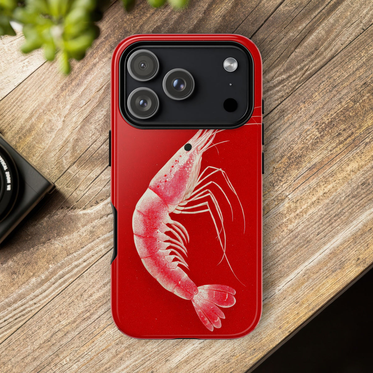 The Shrimp - Etching Style Series Graphic Tough Phone Cases