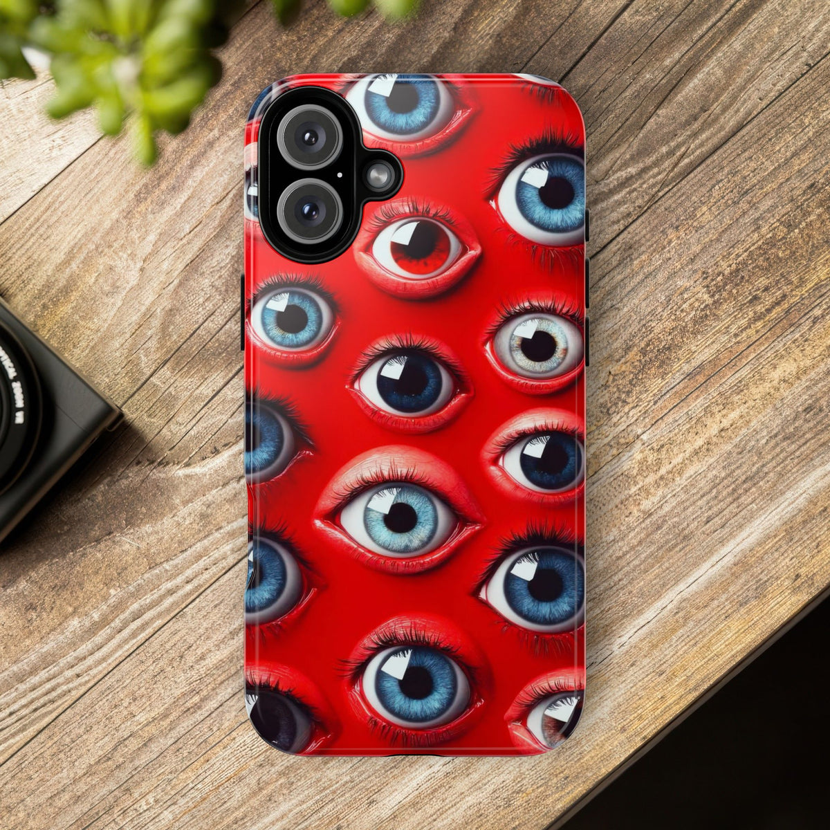 The Eyes Trippy Psychedelic Graphic Tough Phone Cases
