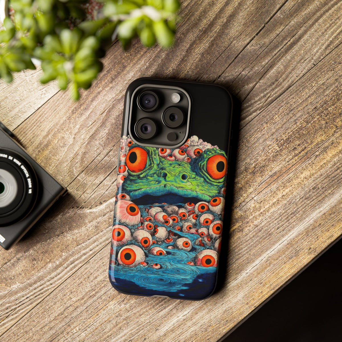 The Eyes Trippy Psychedelic Graphic Tough Phone Cases