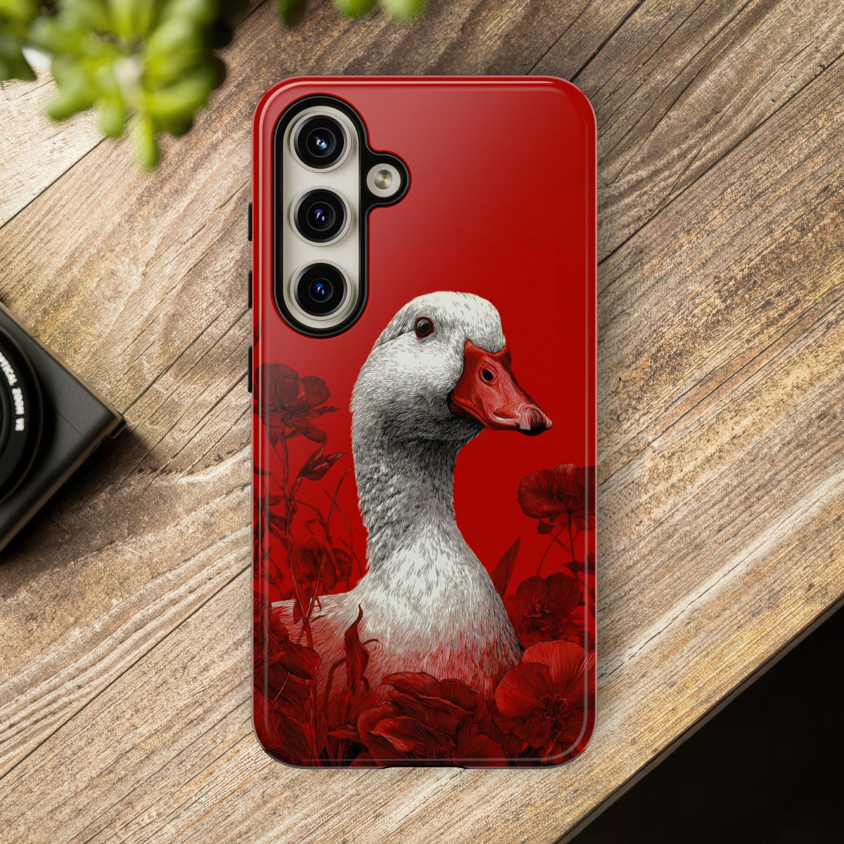 The Goose - Etching Style Series Graphic Tough Phone Cases