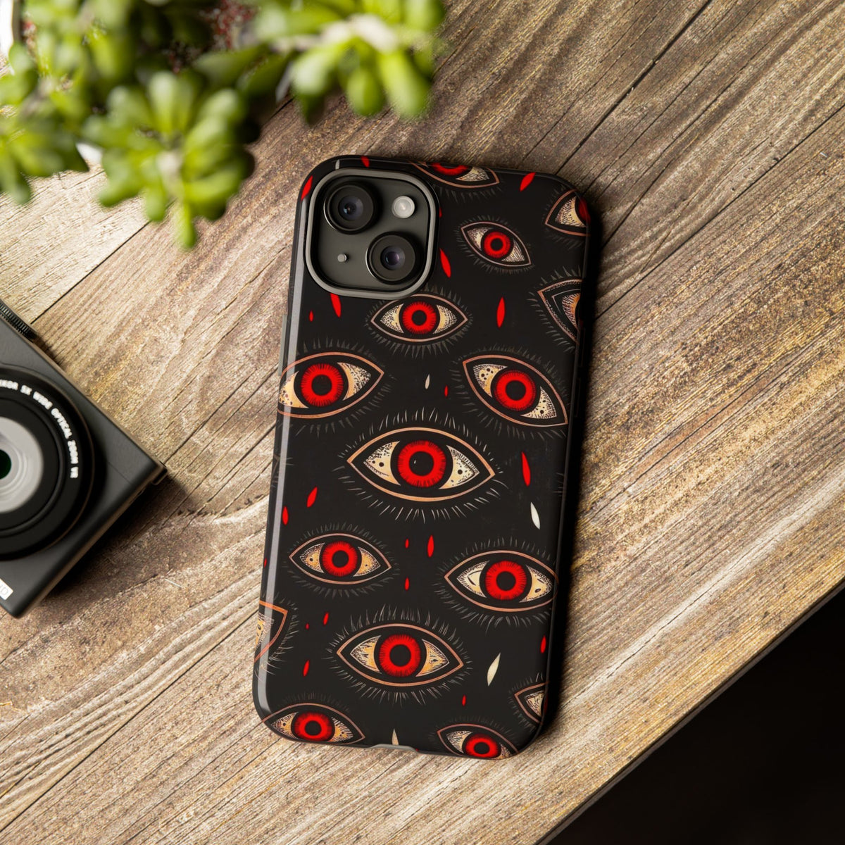 The Eyes Trippy Psychedelic Graphic Tough Phone Cases