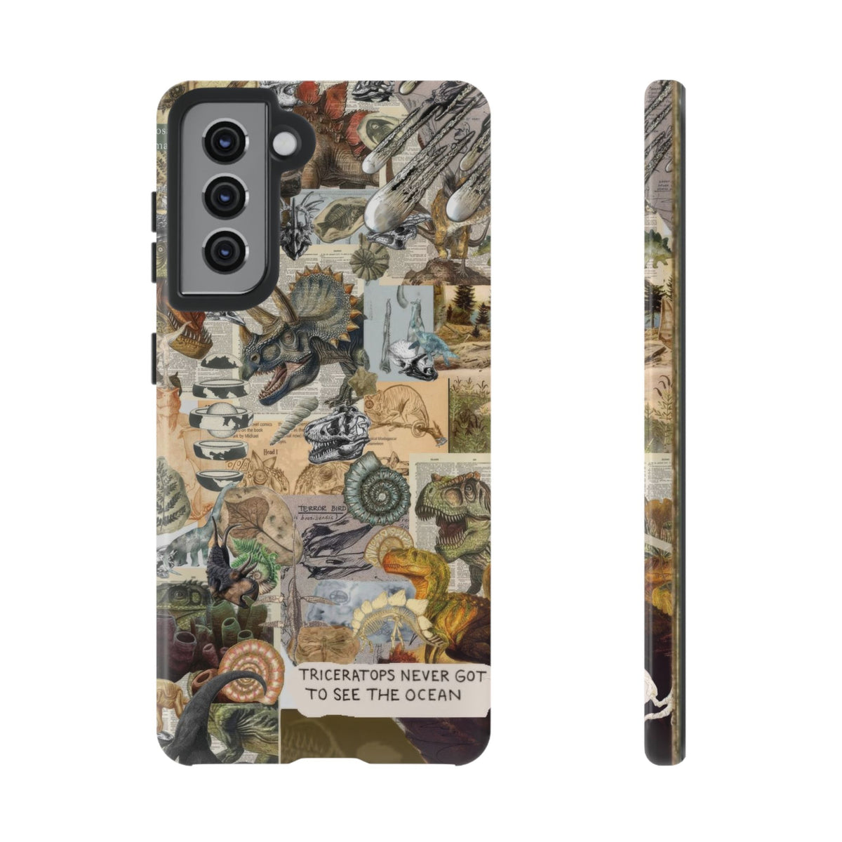 Aesthetic Dinosaur Case - Vintage Jurassic World Graphic Tough Phone Cases