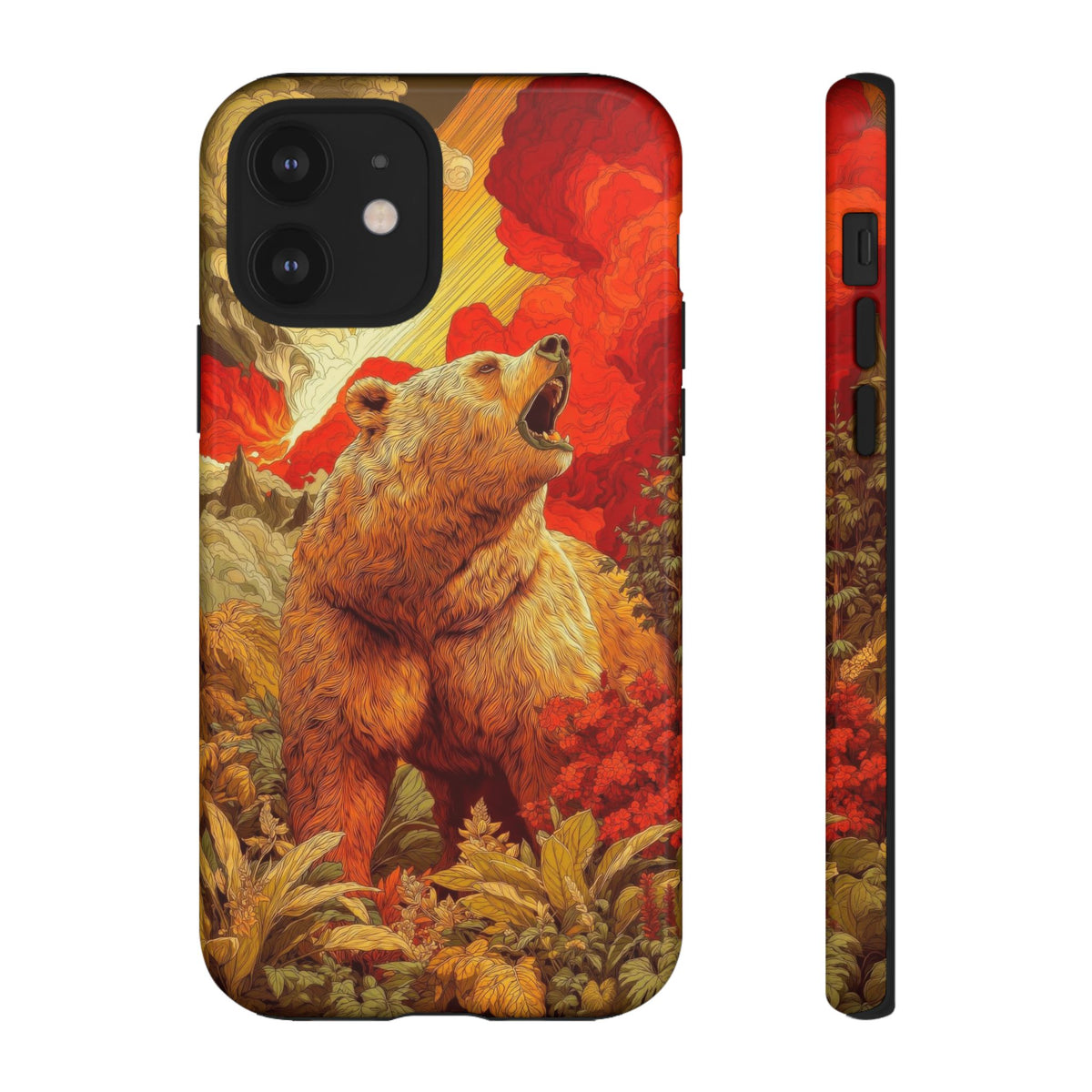 The Bear - Wild Life Series Graphic Tough Phone Cases