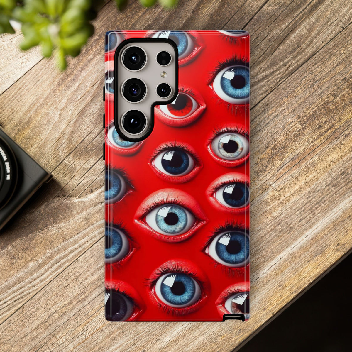The Eyes Trippy Psychedelic Graphic Tough Phone Cases
