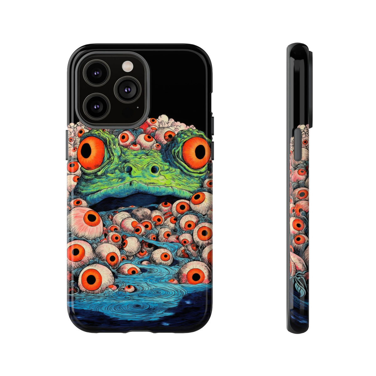 The Eyes Trippy Psychedelic Graphic Tough Phone Cases