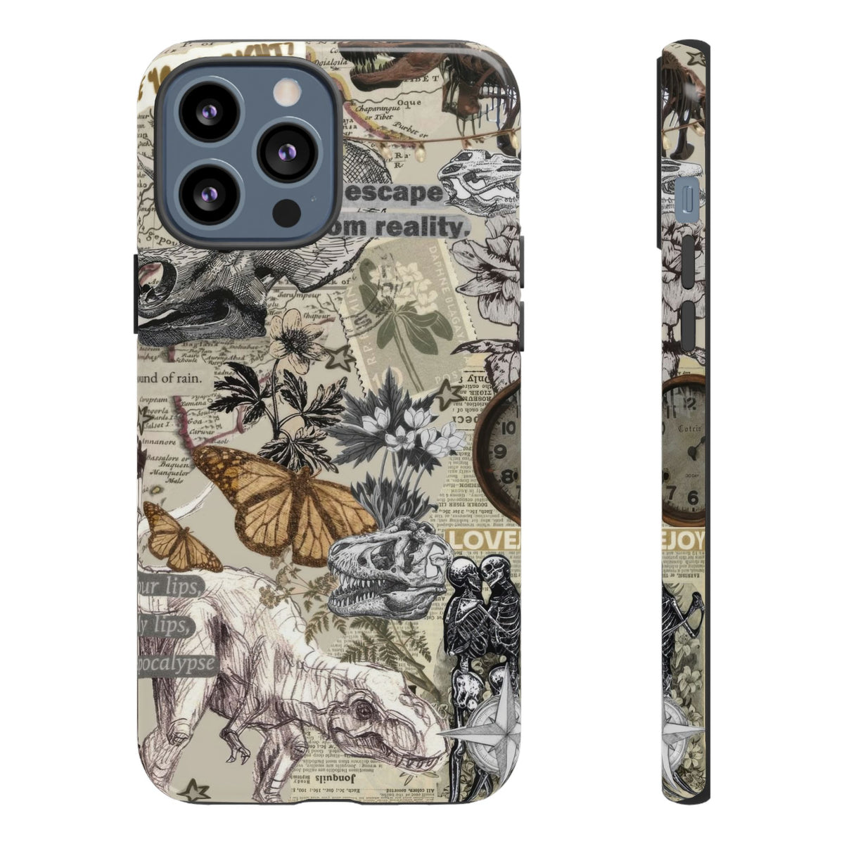 Aesthetic Dinosaur Case - Vintage Jurassic World Graphic Tough Phone Cases