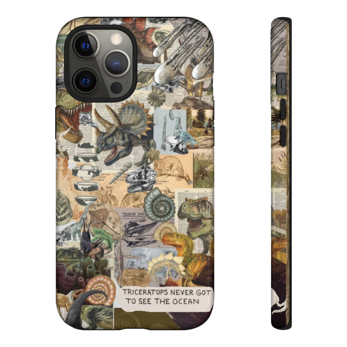 Aesthetic Dinosaur Case - Vintage Jurassic World Graphic Tough Phone Cases