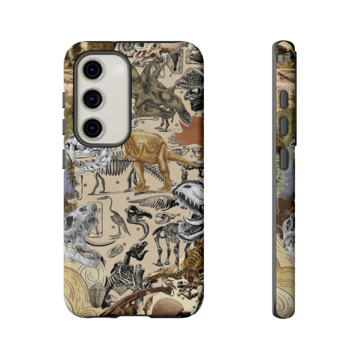 Aesthetic Dinosaur Case - Vintage Jurassic World Graphic Tough Phone Cases
