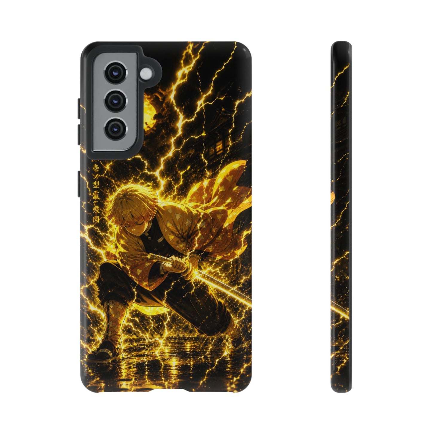 Zenitsu Agatsuma - Demon Slayer Anime Graphic Tough Phone Cases