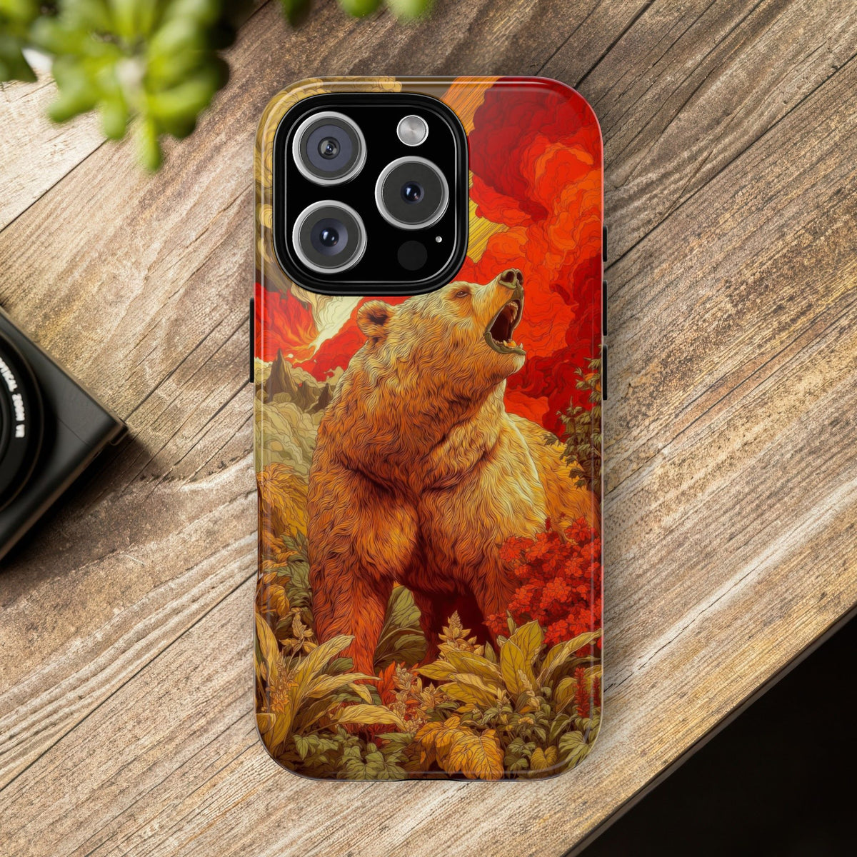 The Bear - Wild Life Series Graphic Tough Phone Cases