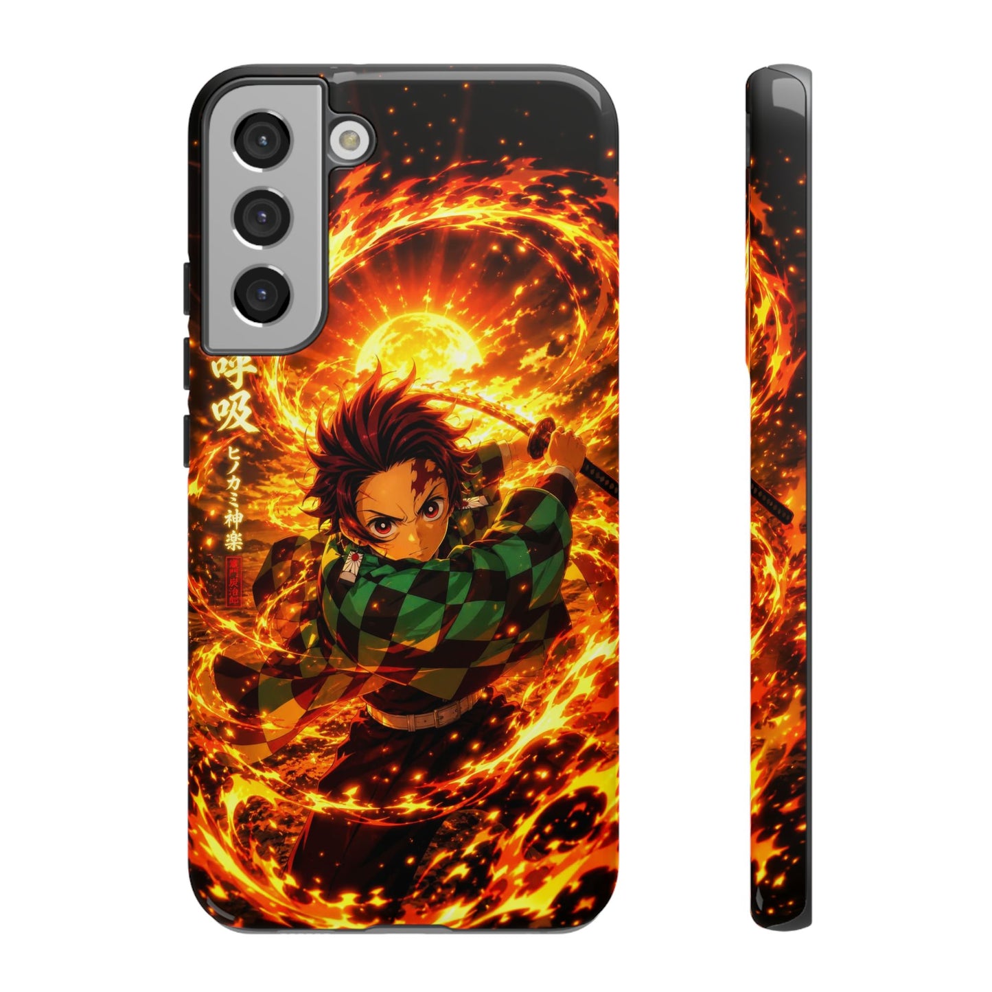 Kamado Tanjiro - Demon Slayer Anime Graphic Tough Phone Cases