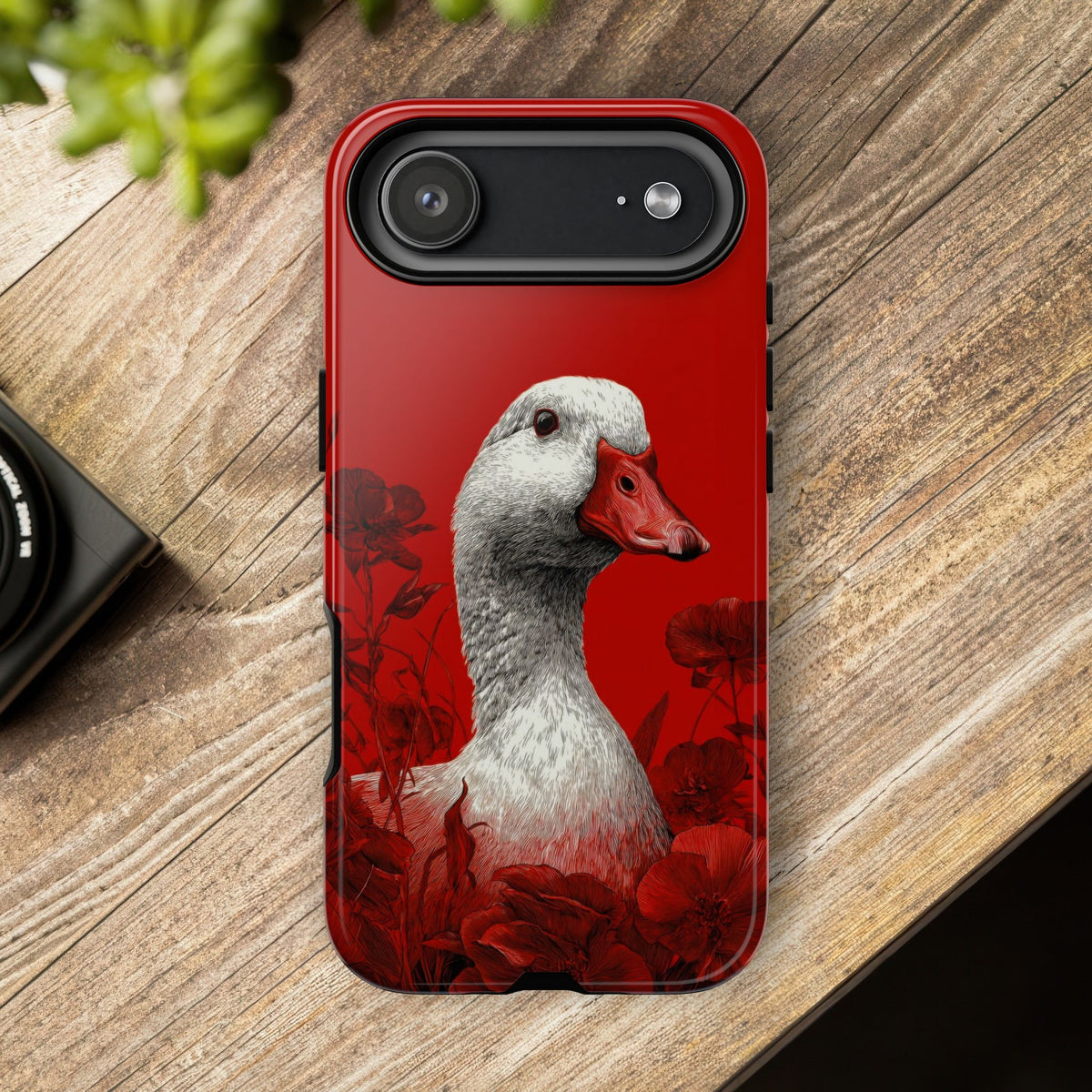 The Goose - Etching Style Series Graphic Tough Phone Cases