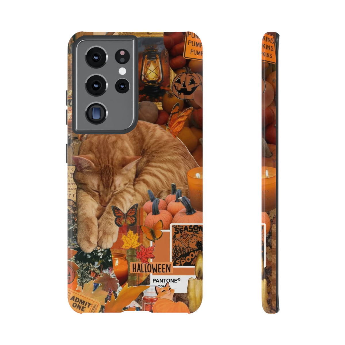 Aesthetic Cats Case - Vintage Kitty Graphic Tough Phone Cases