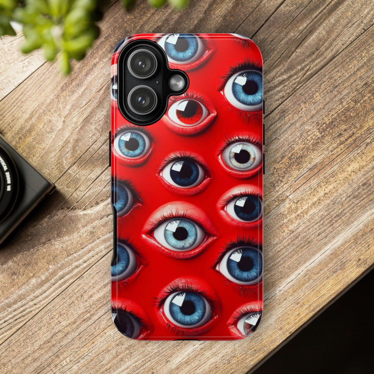 The Eyes Trippy Psychedelic Graphic Tough Phone Cases