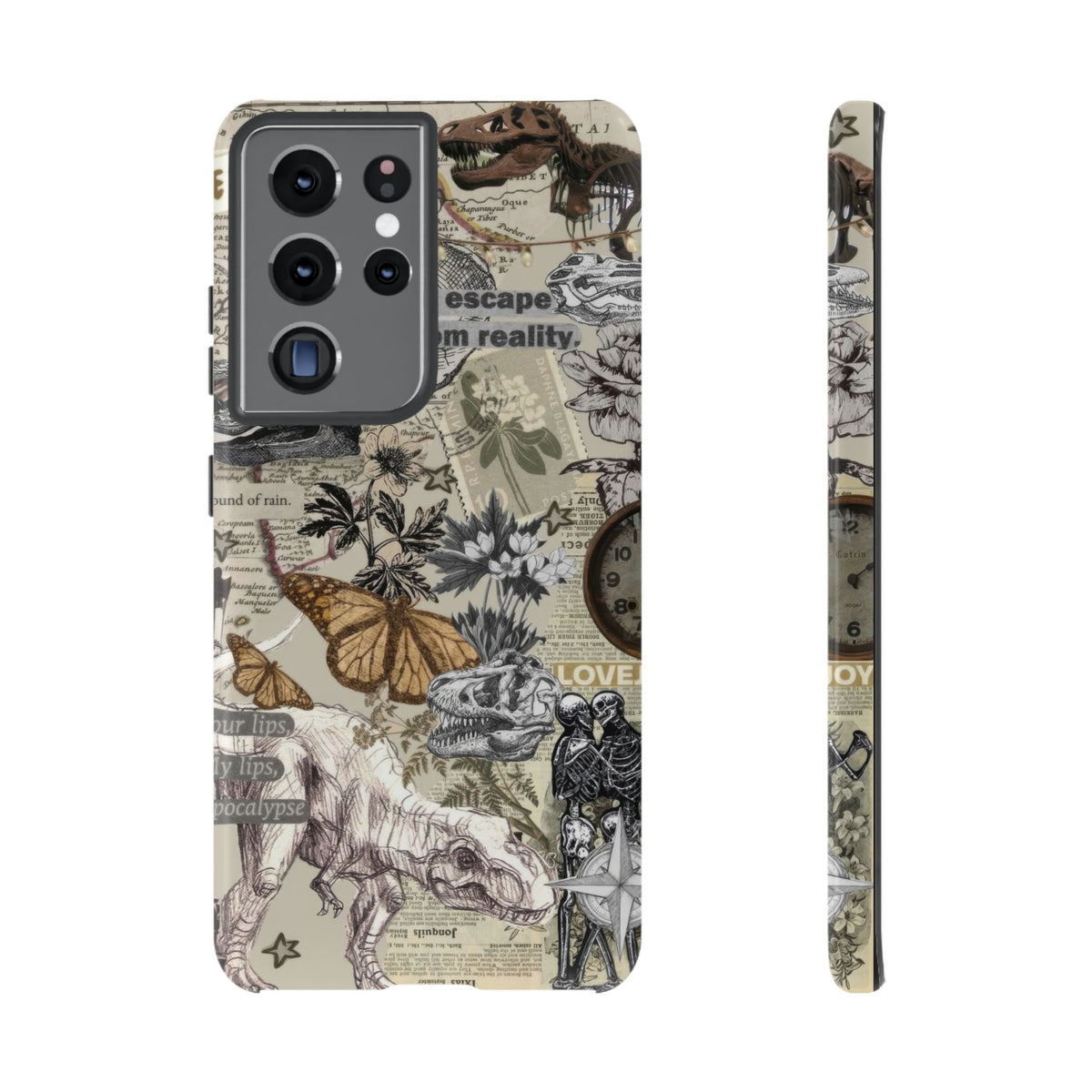 Aesthetic Dinosaur Case - Vintage Jurassic World Graphic Tough Phone Cases