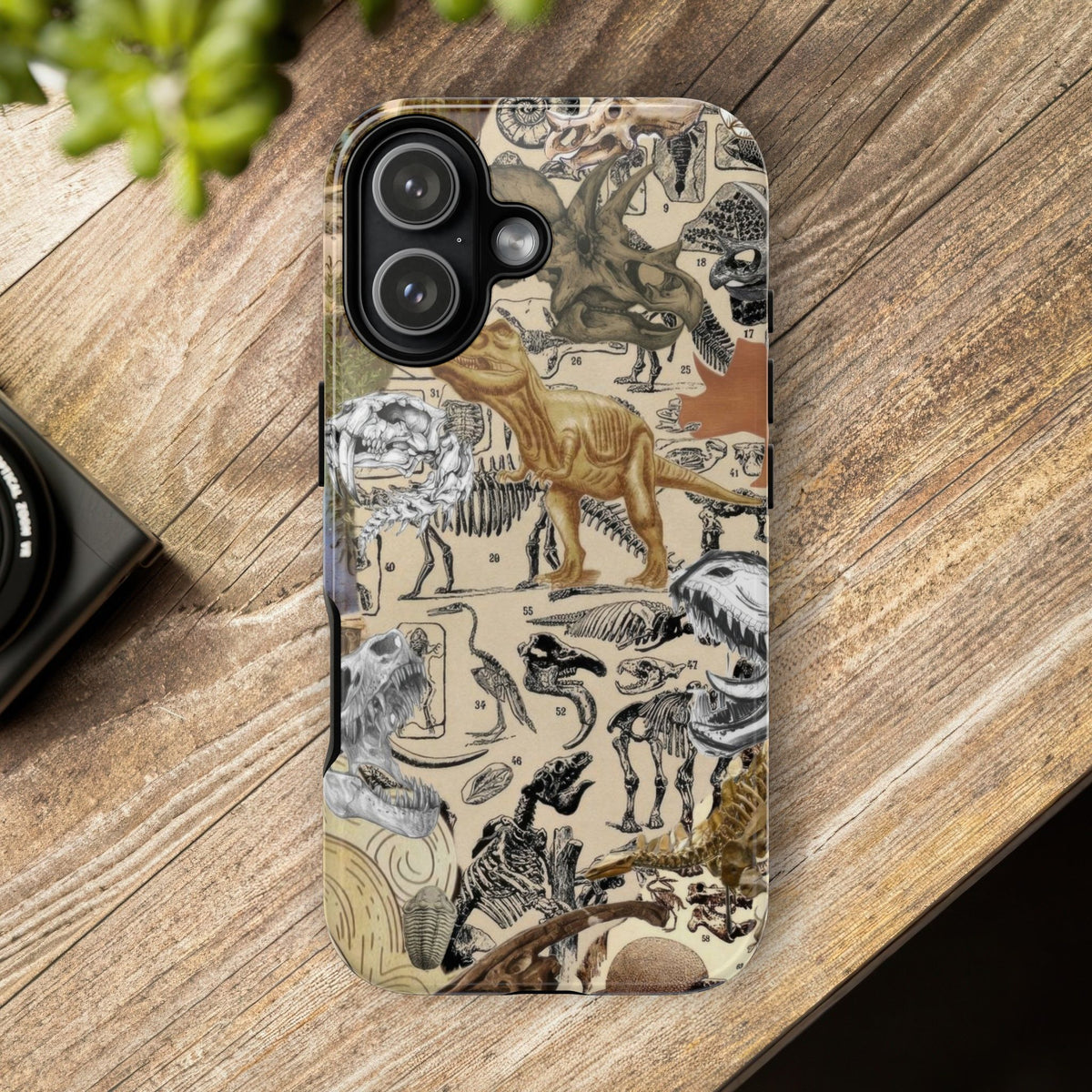 Aesthetic Dinosaur Case - Vintage Jurassic World Graphic Tough Phone Cases