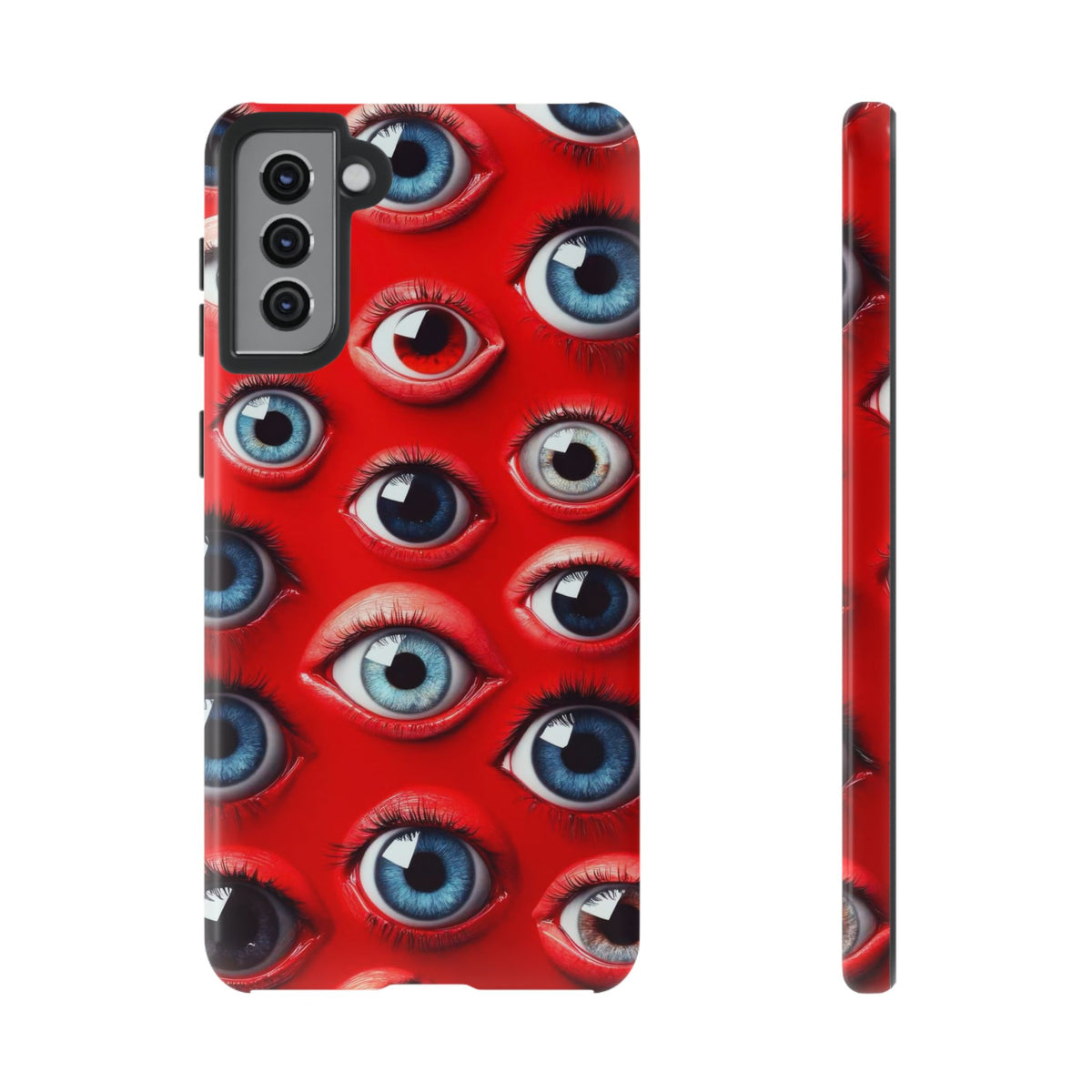 The Eyes Trippy Psychedelic Graphic Tough Phone Cases