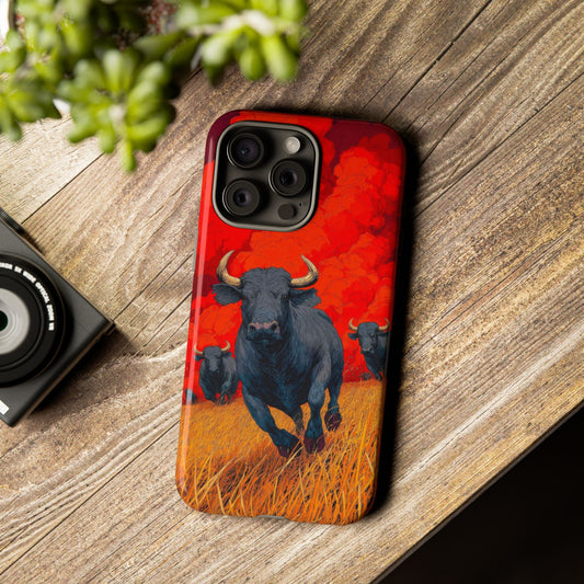 The Bull - Wild Life Series Graphic Tough Phone Cases