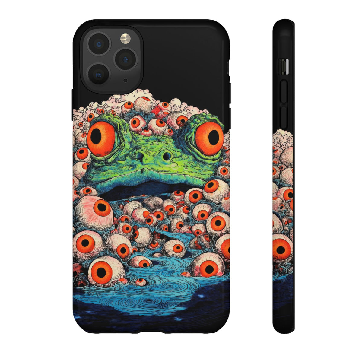 The Eyes Trippy Psychedelic Graphic Tough Phone Cases