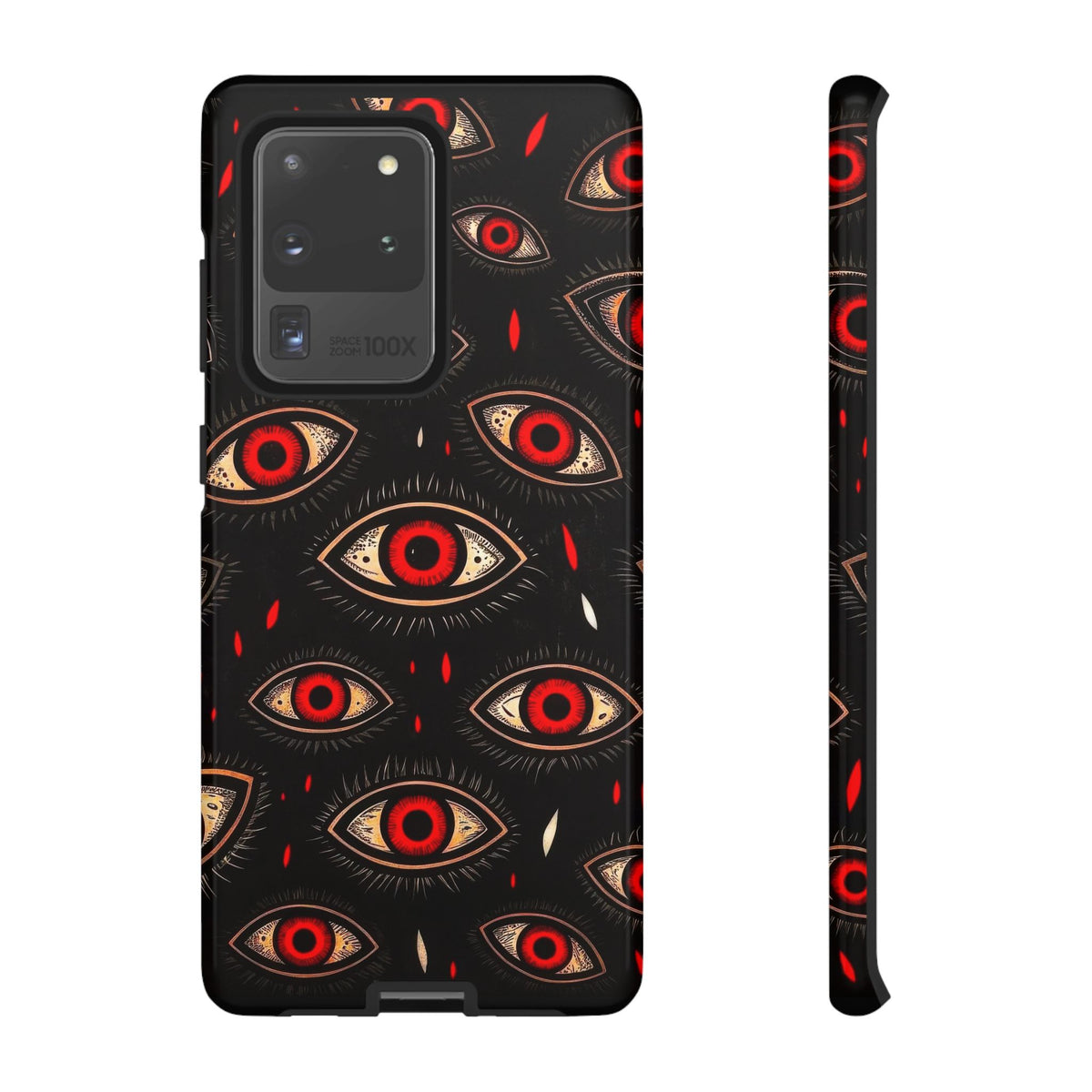 The Eyes Trippy Psychedelic Graphic Tough Phone Cases