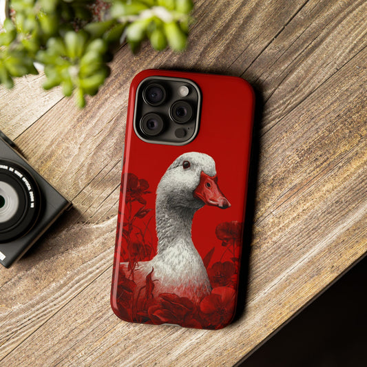 The Goose - Etching Style Series Graphic Tough Phone Cases