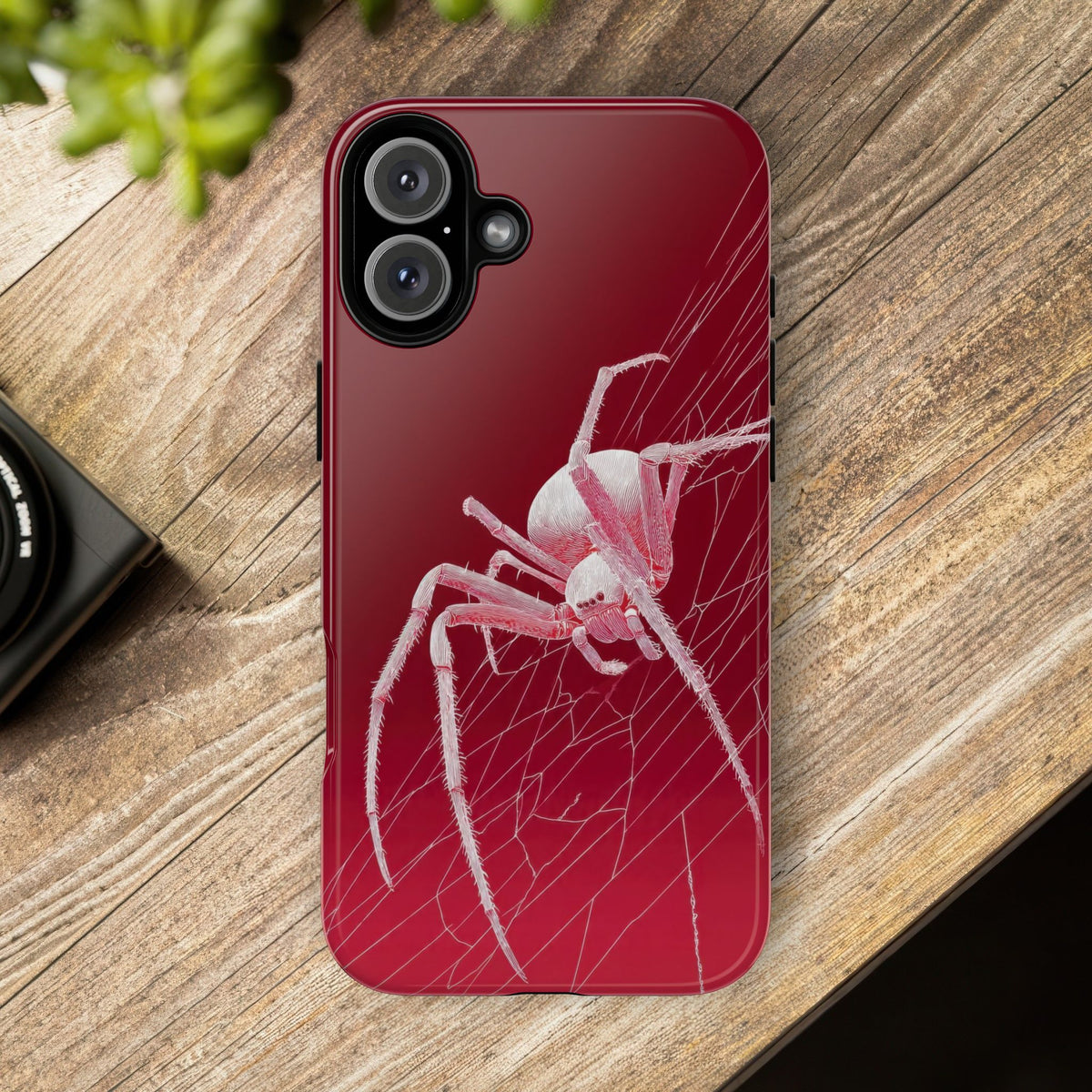 The Spider - Etching Style Series Graphic Tough Phone Cases