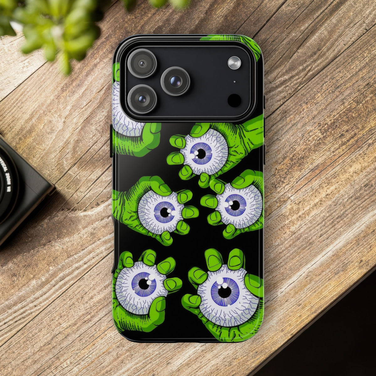 The Eyes Trippy Psychedelic Graphic Tough Phone Cases