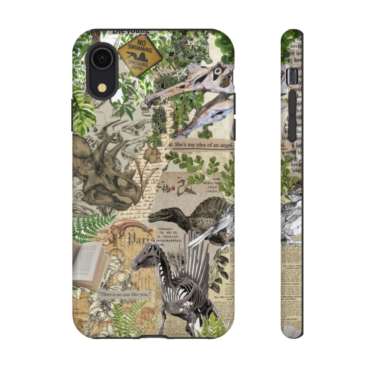 Aesthetic Dinosaur Case - Vintage Jurassic World Graphic Tough Phone Cases