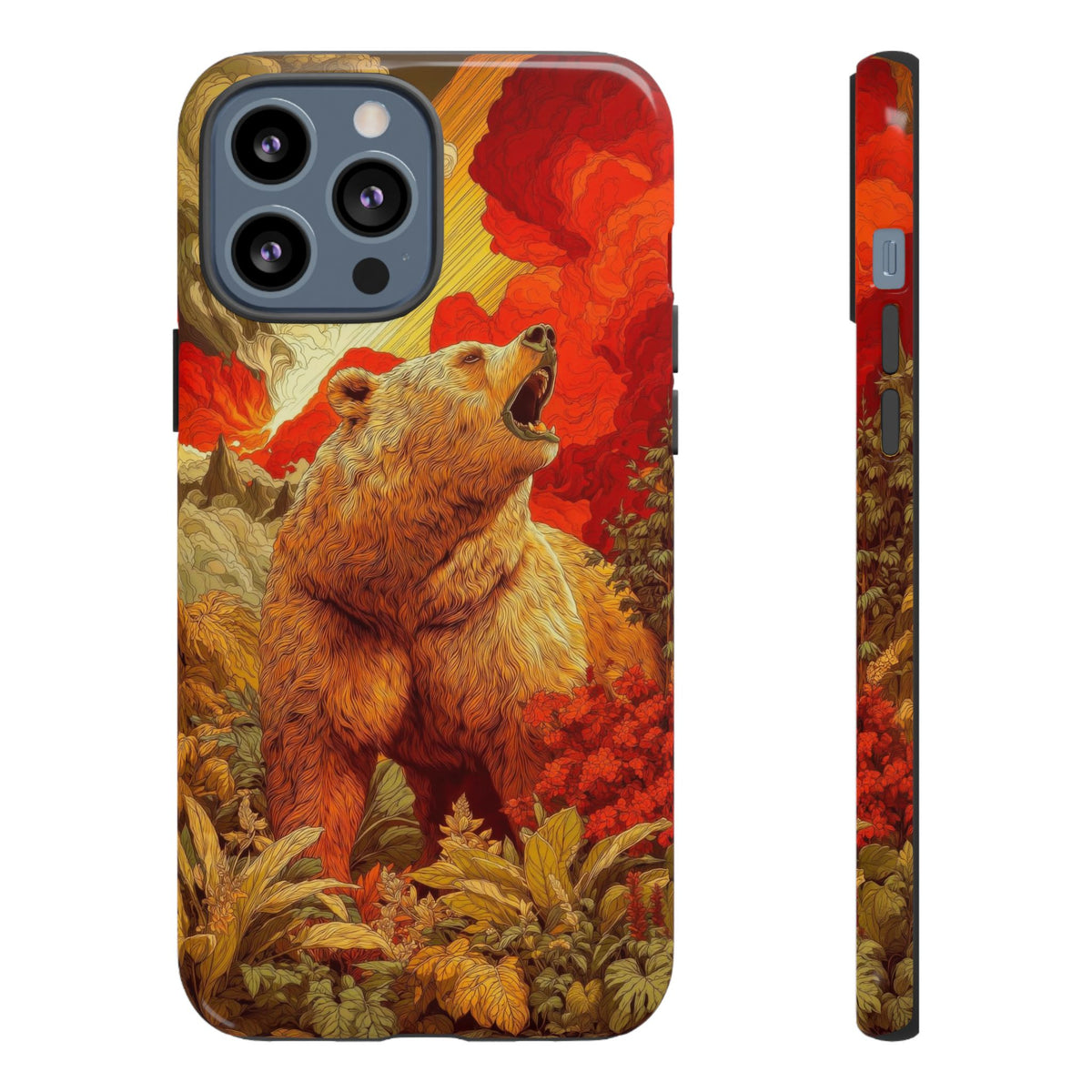 The Bear - Wild Life Series Graphic Tough Phone Cases