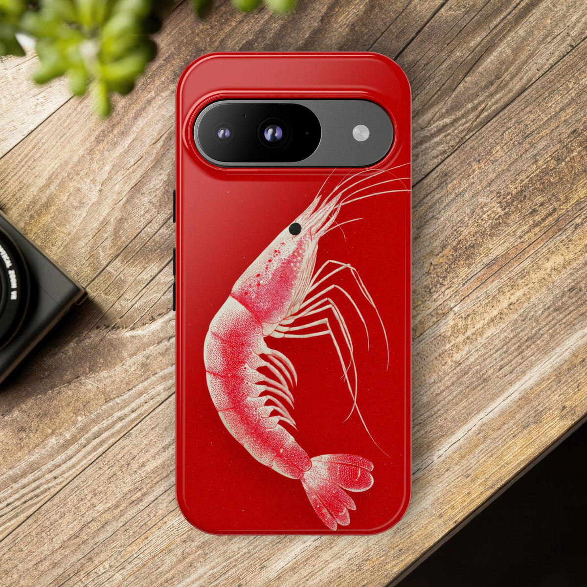 The Shrimp - Etching Style Series Graphic Tough Phone Cases